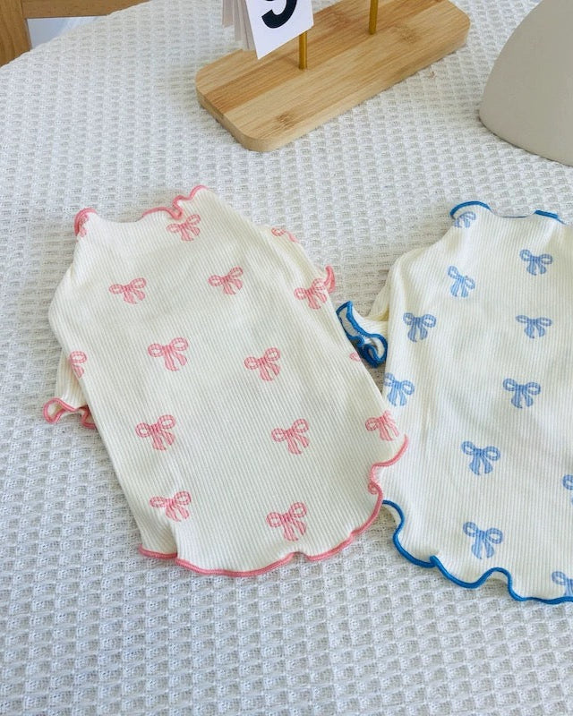 Pink Bow Top
