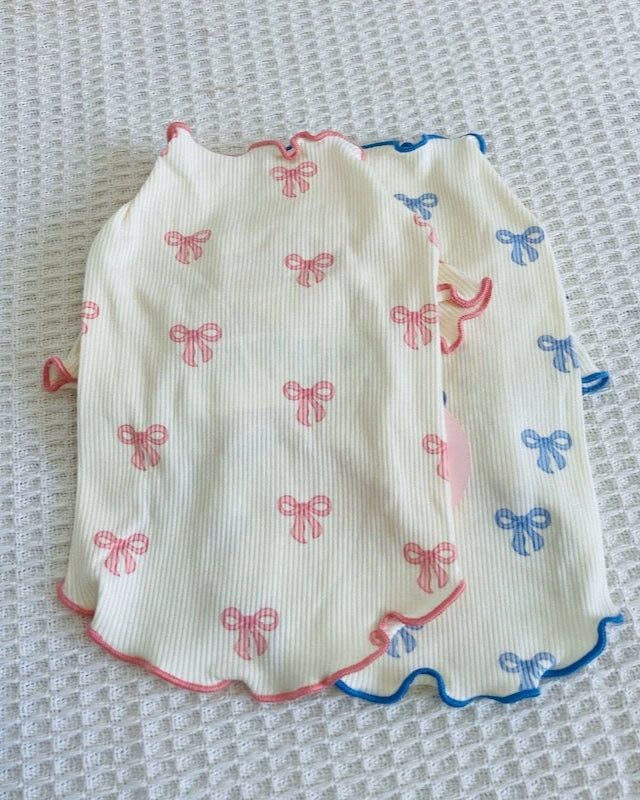 Pink Bow Top