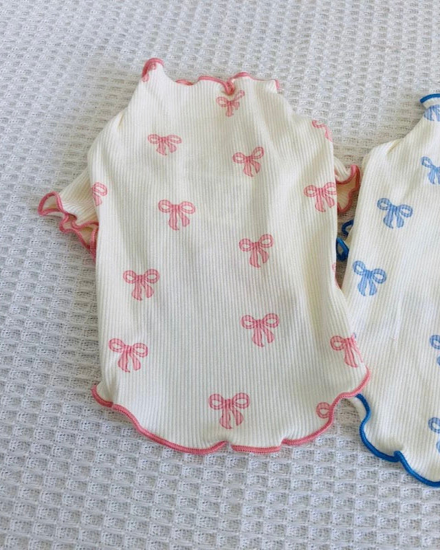 Pink Bow Top
