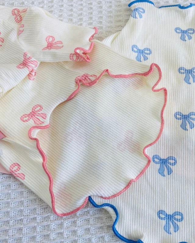 Pink Bow Top